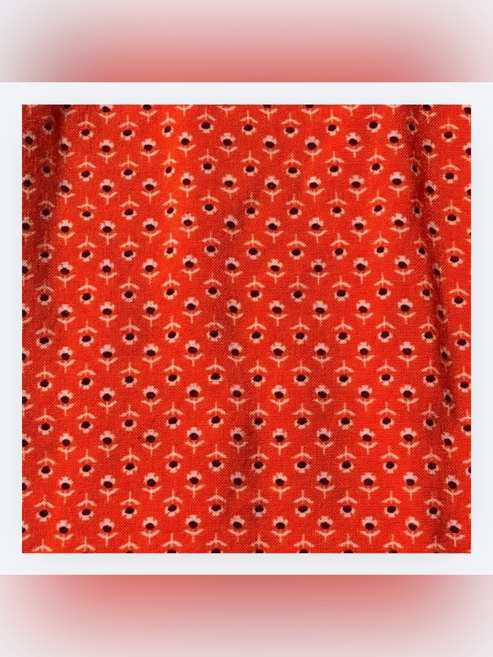 Old Navy Orange-Coral Sleeveless Tank, Floral, Sz XL - Picture 2 of 4